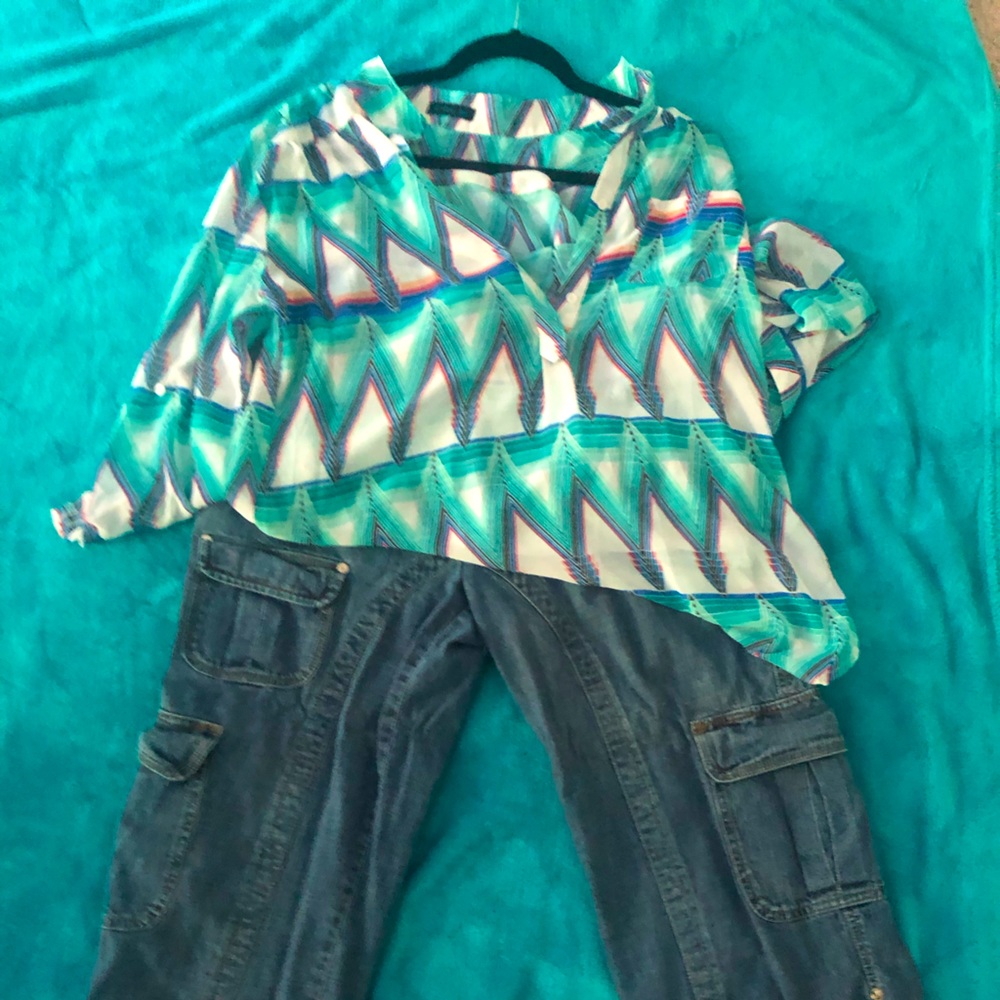 Capri outfit top and capri